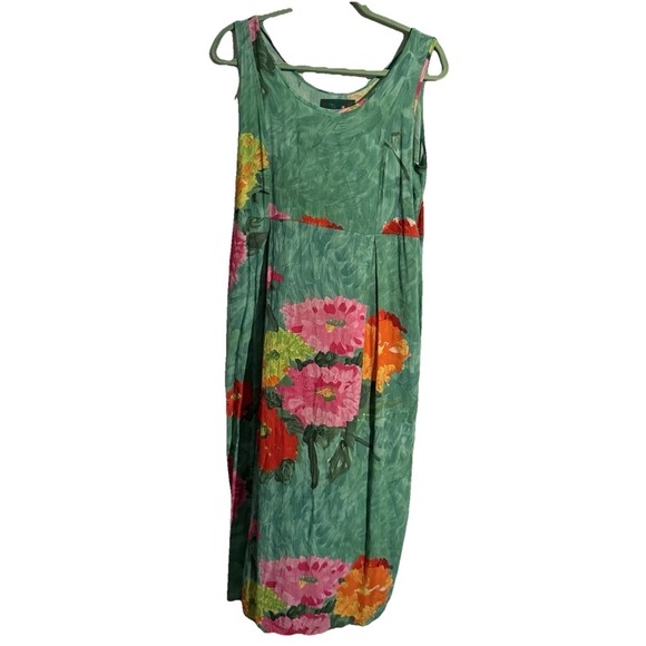 Jams World Dresses & Skirts - Jams World Medium Dress Tropical Coastal‎ Resort  Floral Sleeveless Lightweight